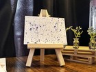 ACEO Art Card Original “Purple Drops” 57/100 — photo 1