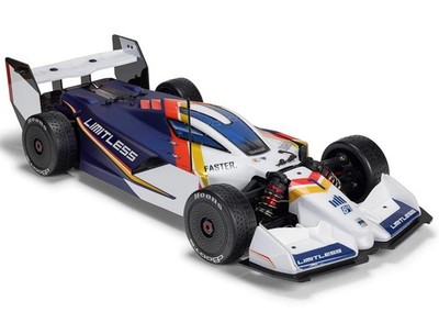 ARRMA Limitless 8S BLX 1/7 Scale Brushless Speed Car RTR White/Blue ARA7816T2