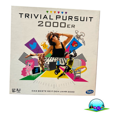 Trivial Pursuit 2000er Edition Hasbro Brettspiel - Vollständig