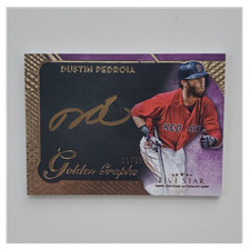 Topps 2017 Five Star Golden Graphs Purple /25 Dustin Pedroia #GG-DPE Red Sox MLB