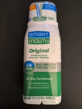 SmartMouth Original Activated Mouthwash Fresh Mint 2 Pack  16 Oz Exp 02/2029
