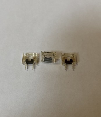Lot of 3 Daito Micro Fuse LM40 (4A) 4 Amp  Clear 48V