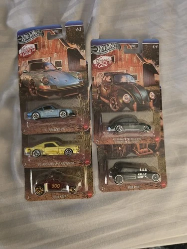 HOT WHEELS 2025 1968 VINTAGE CLUB 1968 SILVER SERIES ( SET OF 5 )