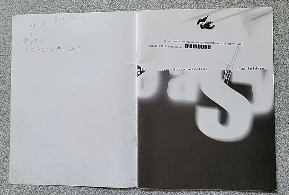 Easy Jazz Conception 1999 para trombón de Jim Snidero: libro de partituras, sin CD Foto 2 de 4