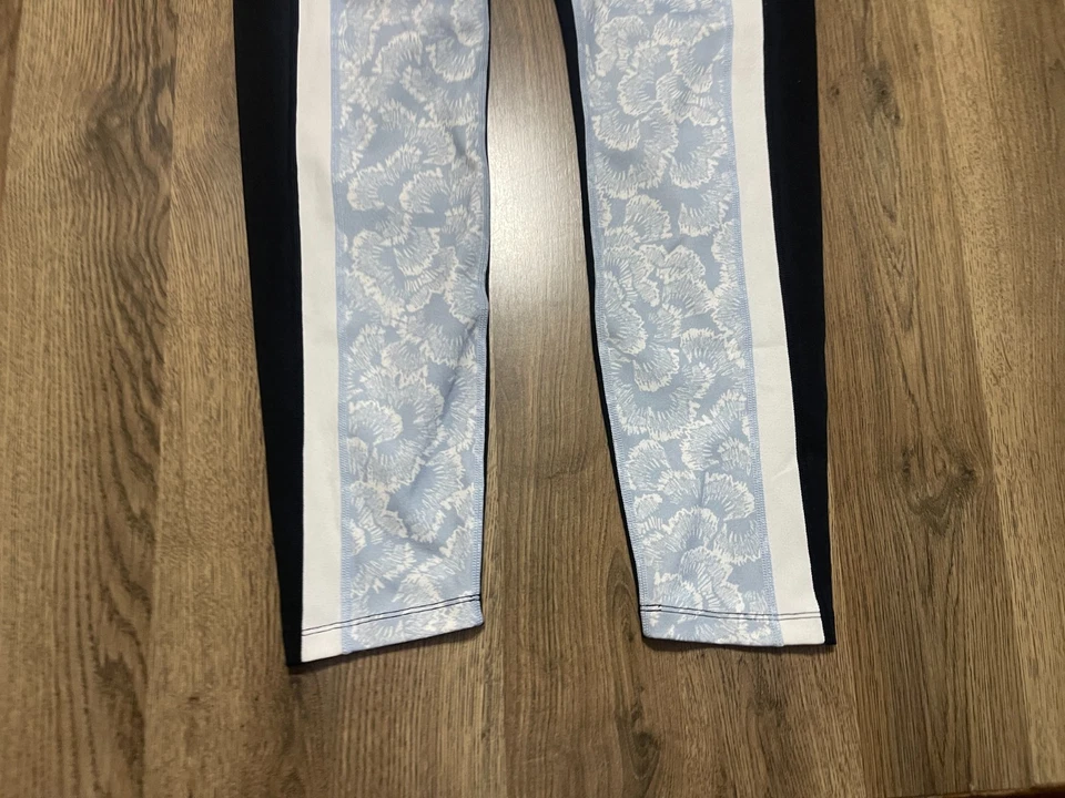 Calça Nanette Lepore, Feminina Média, Branca Azul Preta, Leggings, Roupa Atlética - Imagem 3 de 4