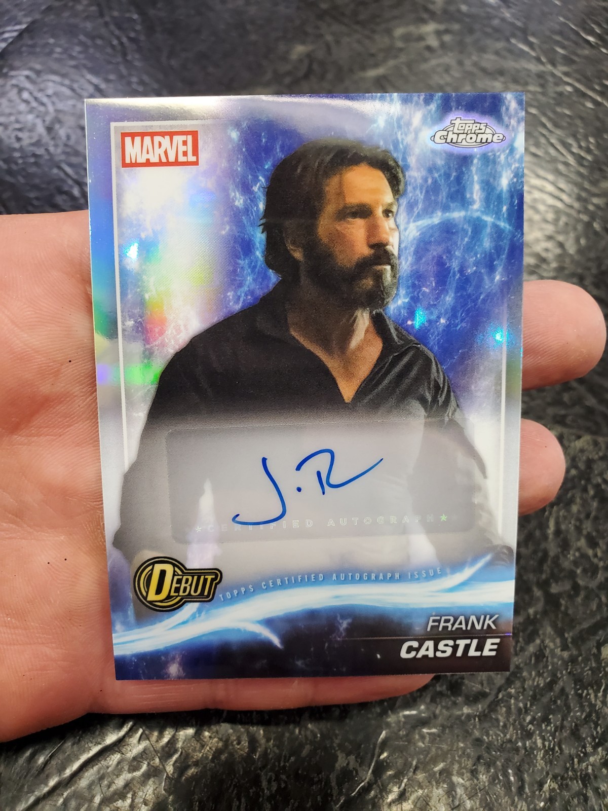 2025 Chrome Sapphire Marvel Studios Jon Bernthal as Frank Castle Auto AA-JBL 