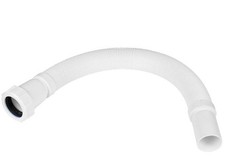 500mm Long Flexible 40mm Waste Pipe - FT40 - FREE Next-Day Delivery