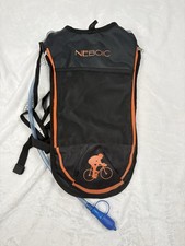 Neboic Hydration Cycling Backpack Black Orange 2 Liter Lightweight