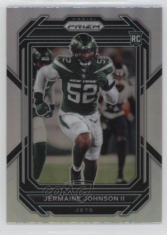 2022 Panini Prizm Rookies Silver Prizm Jermaine Johnson II #375 Rookie RC 0v2a