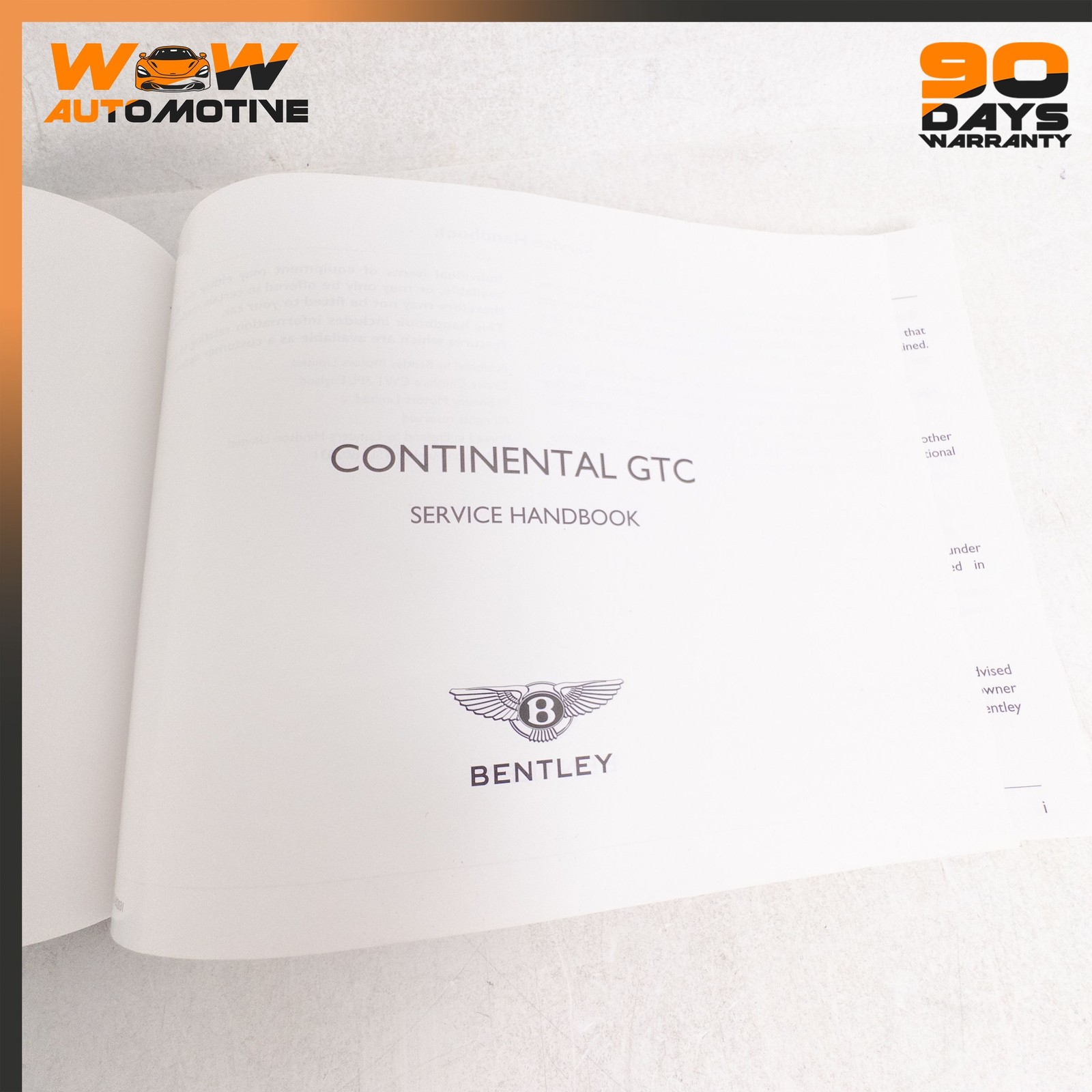 04-13 BENTLEY CONTINENTAL GTC OWNERS HANDBOOK INFOTAINMENT QUICK REFERENCE OEM