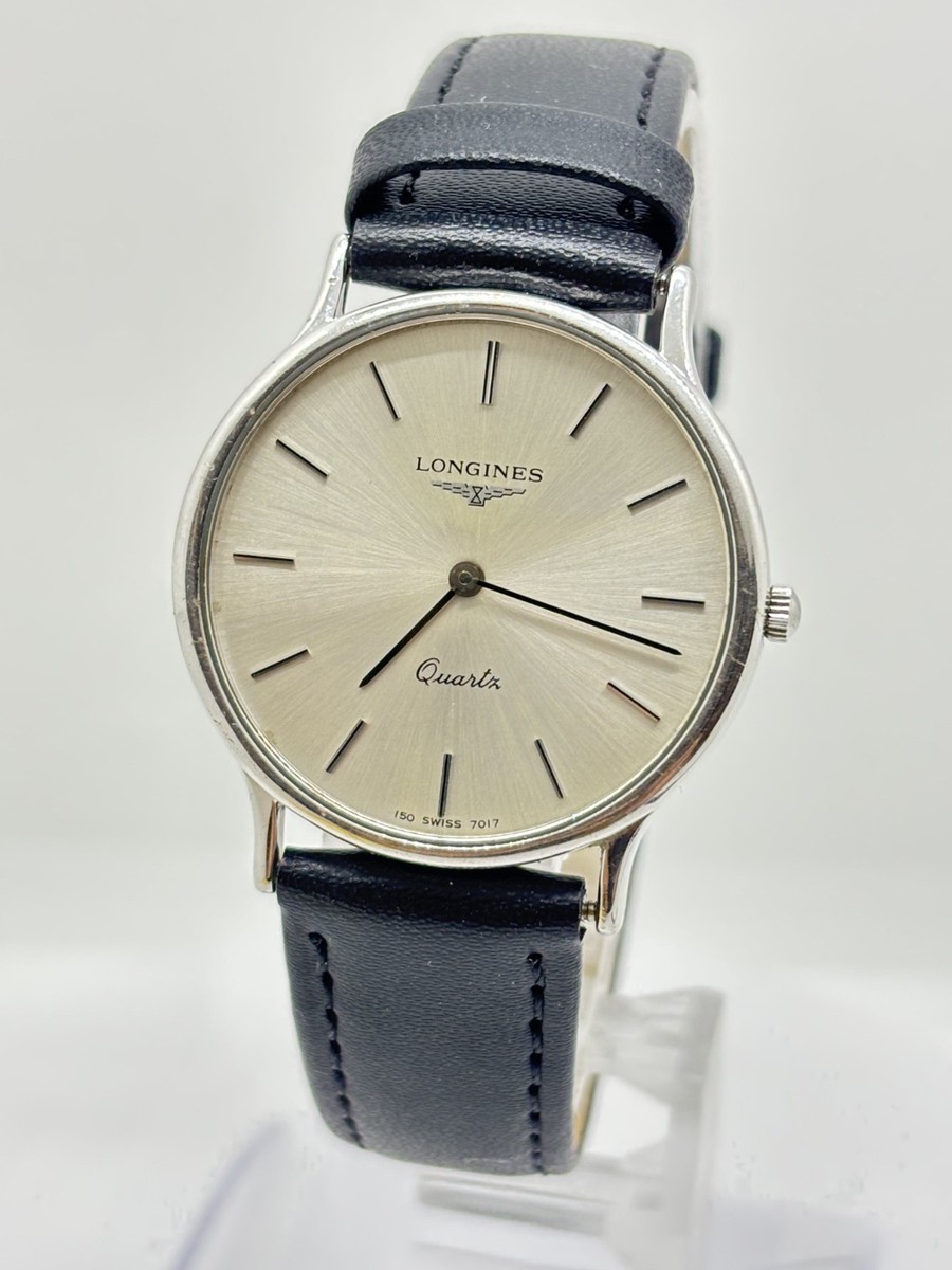 Near Mint] Longines Quartz 150 7017 Silver Dial Men's Watch From