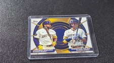 2025 Topps Series 2 - Dynamic Duos Christian Yelich, Jackson Chourio #DD-18