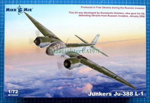 1/72 Junkers Ju-388 L1 (MikroMir 72-034) New Mar 2026