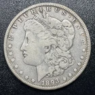 1893-O Morgan Silver Dollar $1 Key Date Choice VF+/XF Details Cleaned