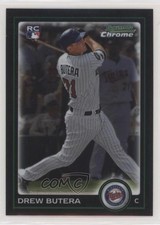 2010 Bowman Chrome Refractor Drew Butera #181 1o3