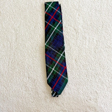 Men's Scottish Neck Ties For Kilt Various Clan Tartan Acrylic Wool Necktie