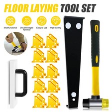 Laminate Wood Flooring Installation Kit Wooden Floor Fitting Tool w/ 20 Spacers