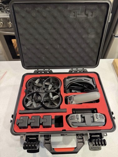 DJI Avata FPV Quadcopter Drone Kit w/ Goggles, Controller, Batteries, Case