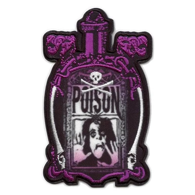 C&D VISIONARY Alice Cooper Patch Poison Bottle Embroidered Iron On