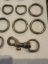 Handbag Replacement Hardware Lot 13 Pieces Br...