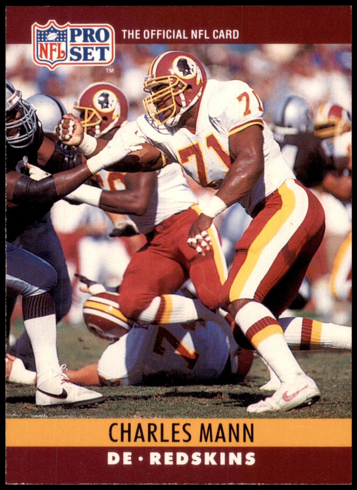 Charles Mann #325 1990 Pro Set