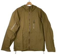 Beyond Clothing A6 Rain Jacket Coyote Brown Men’s Size L GORE-TEX