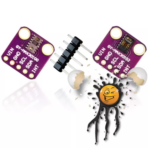 MAX30100 MAX30102 Herzfrequenz Heart Rate Blut Sauerstoff Oxy- Desoxy- Hämoglobi