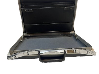Vintage Samsonite Briefcase 007 Attache Vintage Hard Shell Black