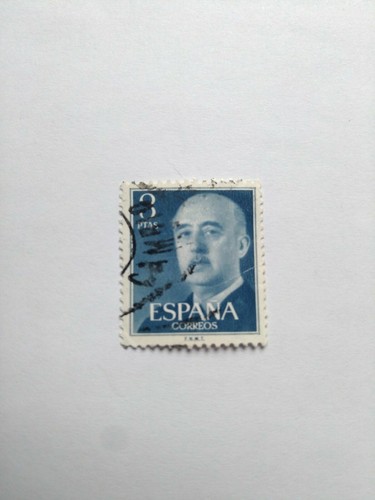 4 Francobolli Spagna Espana (Francisco Franco serie 1954-1956) - Foto 5 di 5