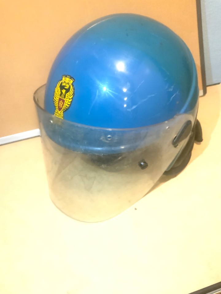 Italian Military Police Anti Riot Helmet Face Shield Visor Shell ...