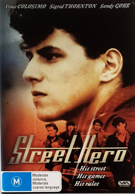 Street Hero (1984) DVD Vince Colosimo, Sigrid Thornton, Sandy Gore, Bill Hunter