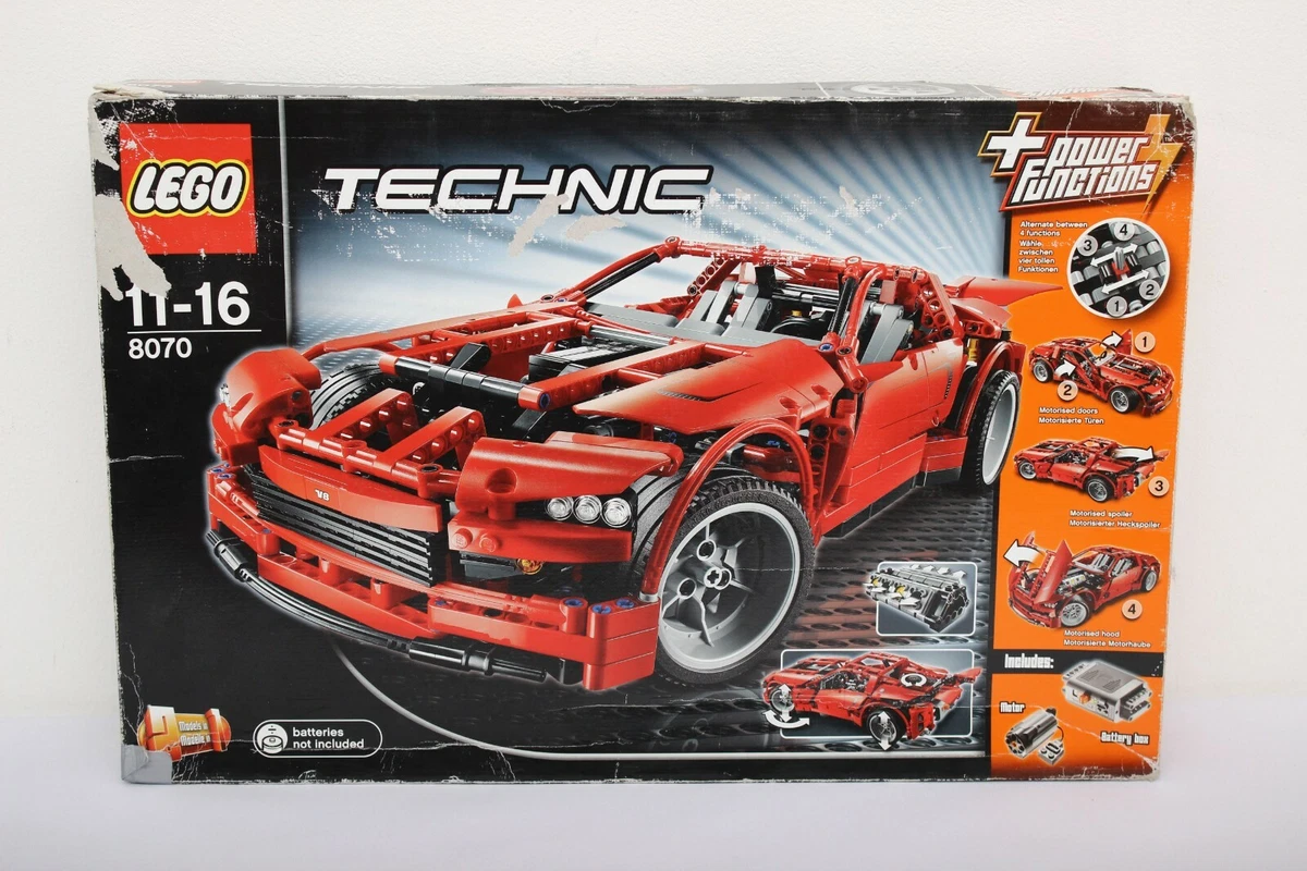 Lego technic supercar 8070 hot sale