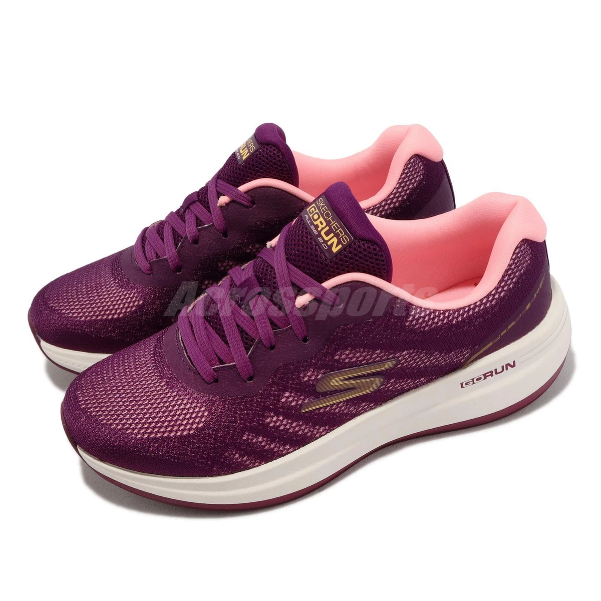 Skechers go hotsell run womens purple