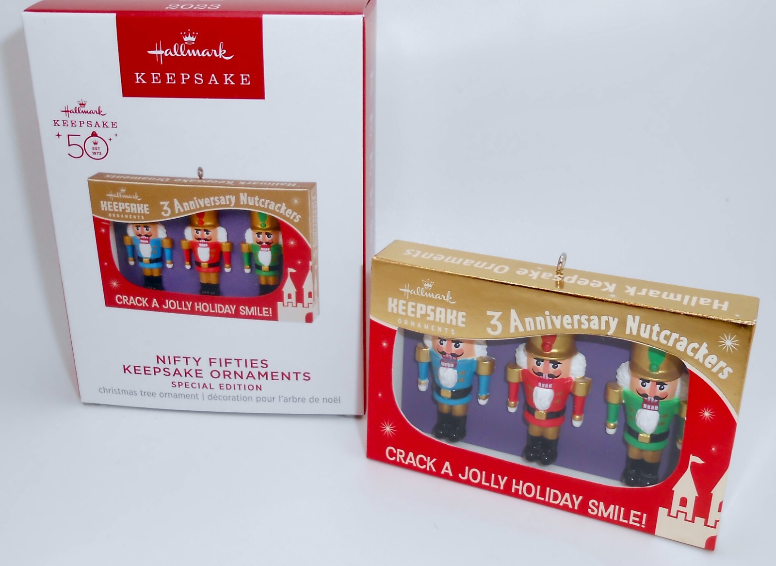 Hallmark Ornament 2023 NIFTY FIFTIES KEEPSAKE ORNAMENTS 50th Special