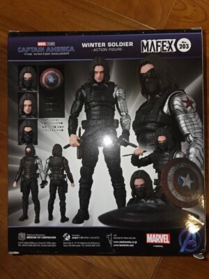 MAFEX MARVEL Studios No.203 Captain America The WINTER SOLDIER