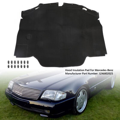 Motorhaubendämmmatte 1296802025 Für Mercedes-Benz 300SL 500S R129 SL500 SL600 F4