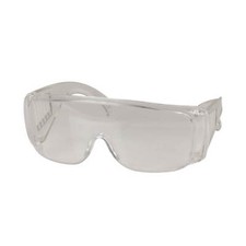 Wrap Around Fully Clear Safety Glasses Lightweight Durable Comfortable Fit