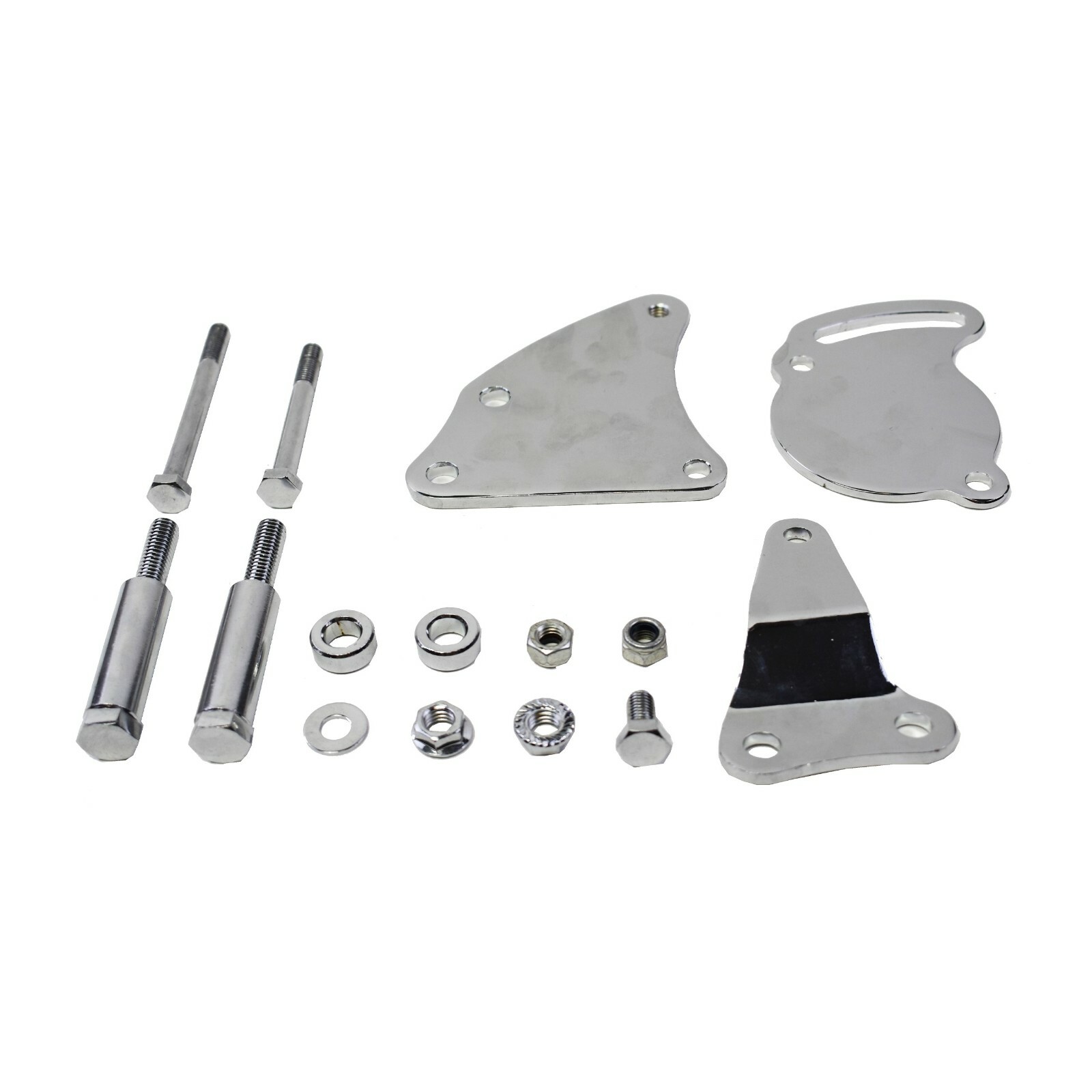 ATeam SBC Short Water Pump Type II Power Steering Bracket Chevy 283