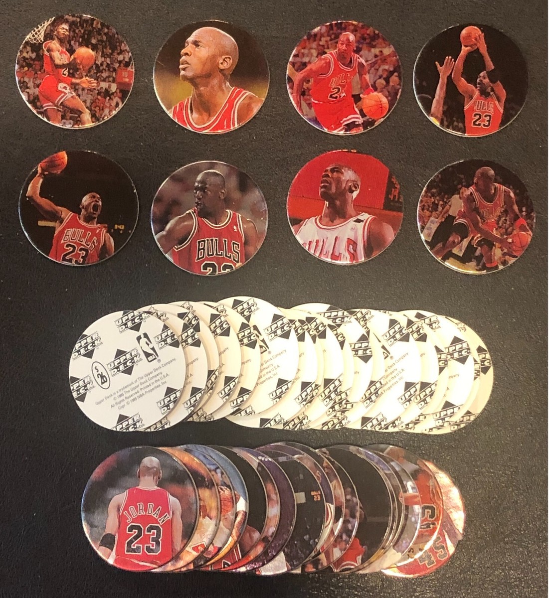 Michael Jordan 1995 Upper Deck Collector Milk Caps / Pogs 