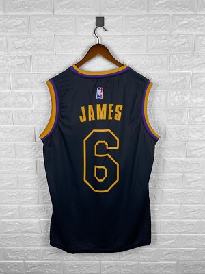 Nike Lakers James #6 ユニフォーム XLarge - Los Angeles Lakers NBA Nike LeBron James Swingman