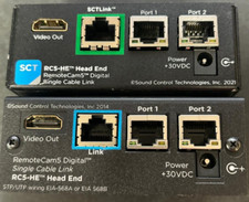 Lot of 2 Sound Control Technologies RemoteCam5 Head End Receiver RC5-HE