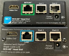 Lot of 2 Sound Control Technologies RemoteCam5 Head End Receiver RC5-HE