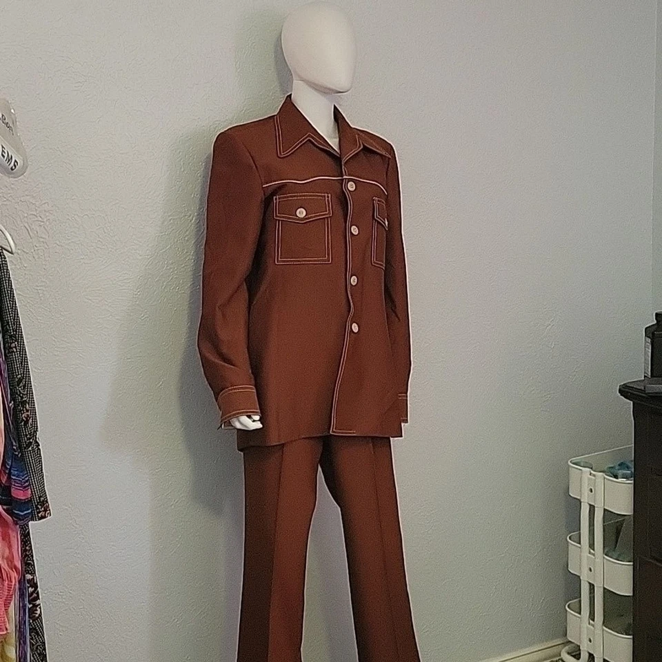 TRUE Vintage HOUSE OF MORGAN 1950s Western Rockabilly Suit - Image 2 of 4
