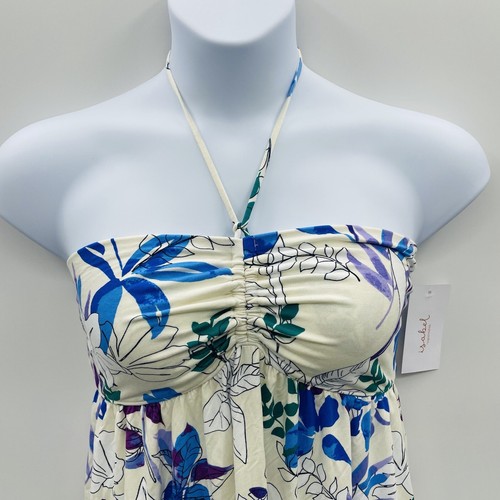 Isabel Maternity by Ingrid & Isabel Medium Floral Babydoll Tank Top $28 2423 - Picture 3 of 9