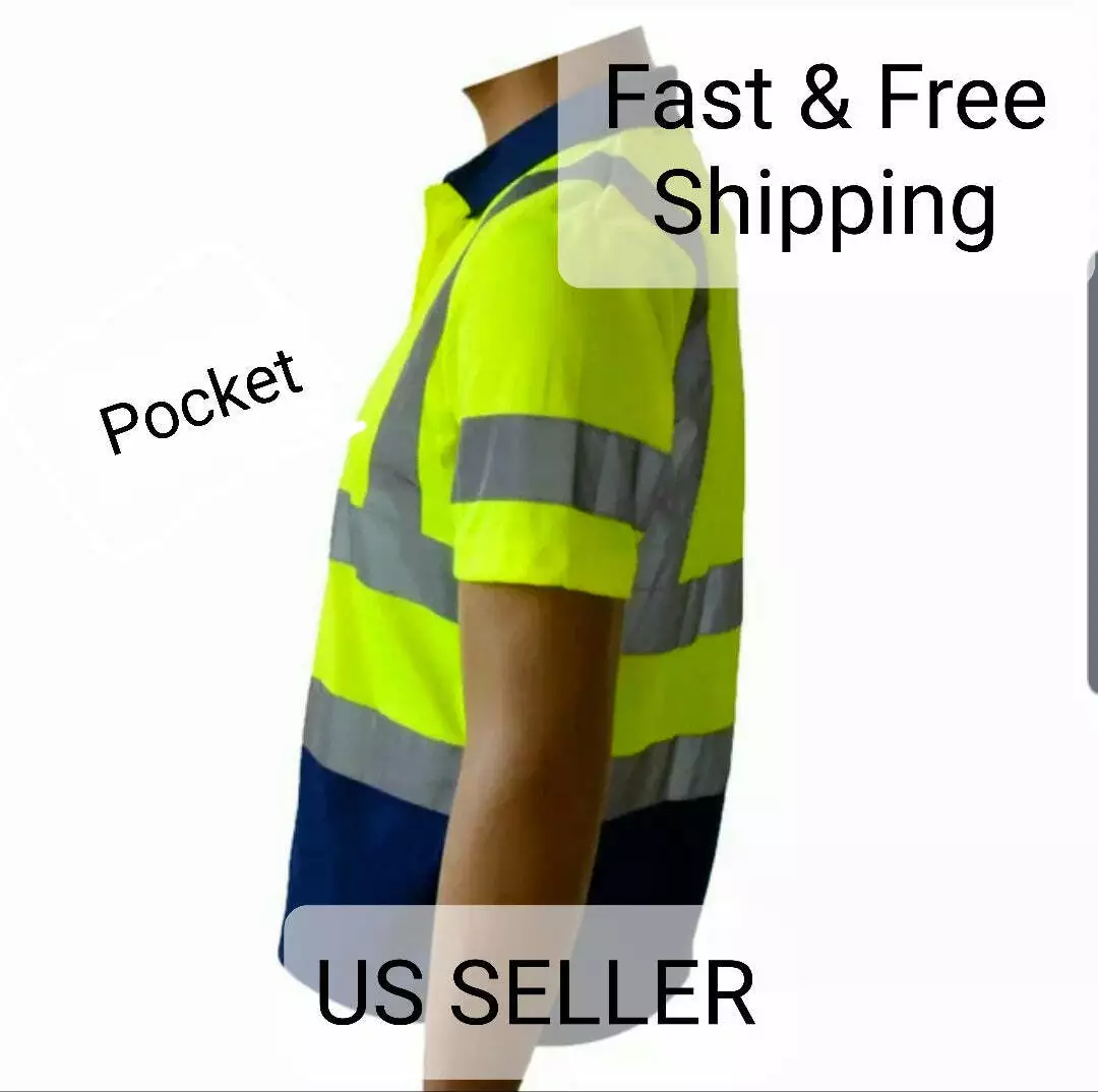 Class 3 deals safety polo shirt