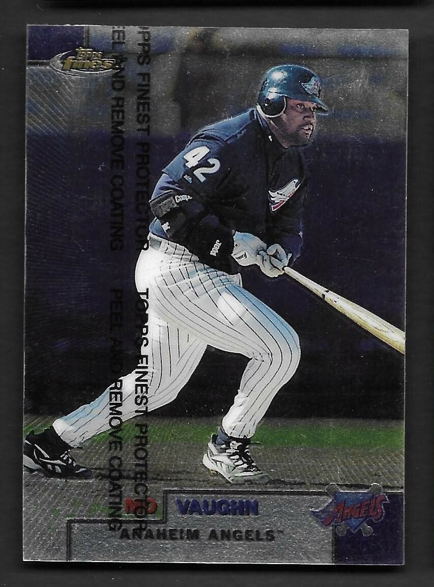1999 Finest #245 Mo Vaughn Los Angeles Angels
