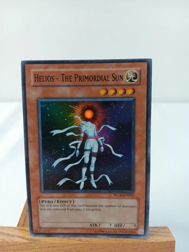 Yu-Gi-Oh HELIOS - THE PRIMORDIAL SUN -  WC6-EN002 NM