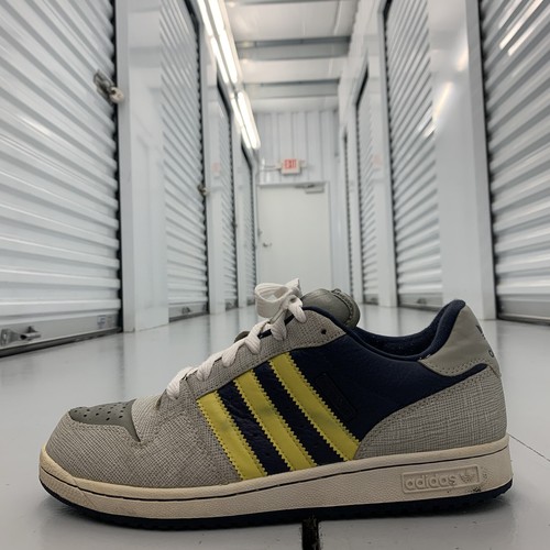Vintage Adidas Originals Comptown St Skate Shoes Navy Gray Yellow Mens US  Sz 11 | eBay