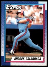 Andres Galarraga 1990-91 Topps #720 Montreal Expos