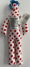 Original Dammit Doll Stress Reliever 12"Polkadot Polka Dot